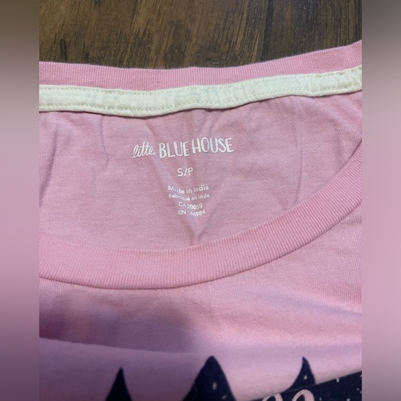 Mama Bear pink woods Mom T shirt Little Blue House Small Mother’s Day gift - Picture 4 of 4